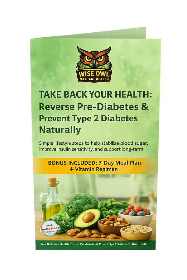 Take Back Your Health™ – Reverse Pre-Diabetes & Prevent Type 2 Diabetes Naturally