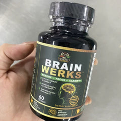 WISE OWL NATURAL HEALTH™ BRAIN WERKS™ Premium Brain Health Formula (60 Capsules)