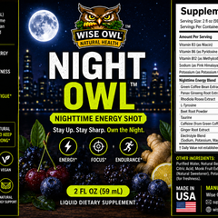 NIGHT OWL™ Nighttime Energy Shot  | 2 FL OZ (59 mL)