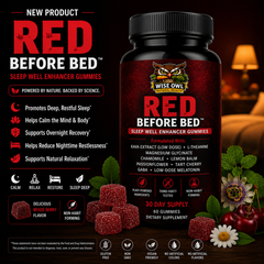 Red Before Bed™ – Sleep Well Enhancer Gummies