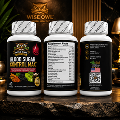 Wise Owl Natural Health(TM) Blood Sugar Control Max(TM) (60 Capsules)