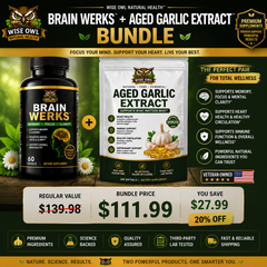 Any 2 Product  Wellness Bundle™ Brain Werks™ + Blood Sugar Control Max™ + Aged Garlic Extract™