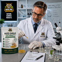 Wise Owl Natural Health™ Aged Garlic Extract™ (300 Softgels)