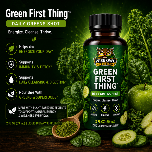GREEN FIRST THING™ Daily Greens Shot | 2 FL OZ (59 mL)
