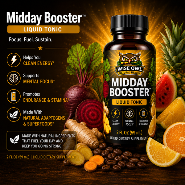 MIDDAY BOOSTER™ Energy & Focus Shot | 2 FL OZ (59 mL)