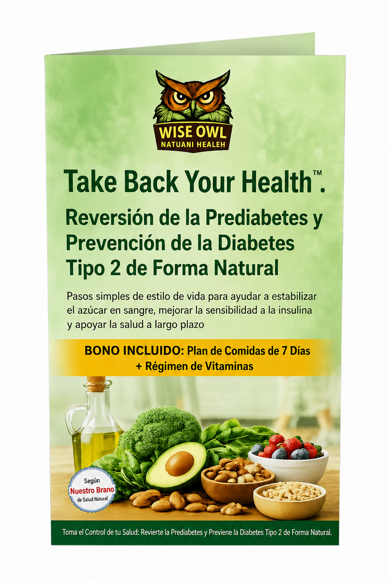 Take Back Your Health™ - Revierta la prediabetes y prevenga la diabetes tipo 2 de forma natural